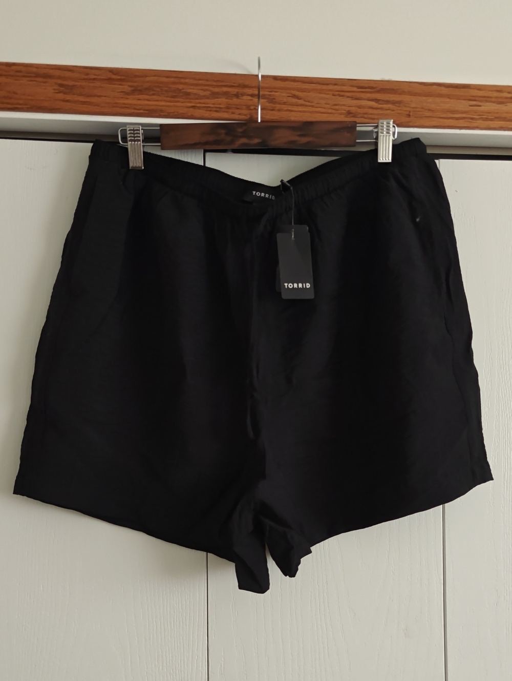 torrid Black Drawstring Shorts